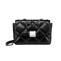 OEM ODM Luxury Women Message Bags Customize Logo PU Leather Ladies Shoulder Bags Quilted Handbags