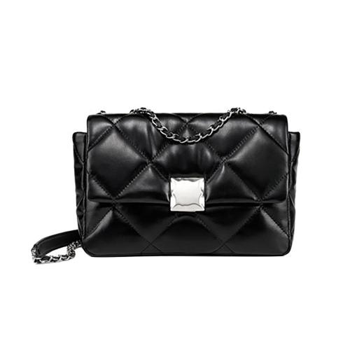 OEM ODM Luxury Women Message Bags Customize Logo PU Leather Ladies Shoulder Bags Quilted Handbags