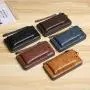 Men's Multi Card Zipper Multi functional Phone Bag Wallet