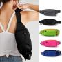 Gelory Fashion Fanny Pack Waterproof Hiking Running Belt Bag With Headphone Jack Waist Pack