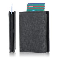 PU leather card holder wallet card purse rfid protection
