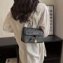 New 2023 Wholesale Women Handbags Chain Rhombic Lattice Cheap Women Bags Magnetic Buckle Solid Color Designer Shoulder Bags