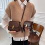 XL261 Luxury 2024 New Version Famous Women Crossbody Bag Simple Handbags Ladies Shoulder Bag With cute pendant