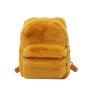 Wholesale New Design Custom Logo Ladies Women Mini Plush Fur Backpack Bags in Winter