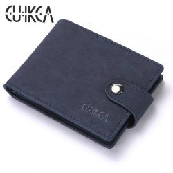 CUIKCA Mens Fashion Wallets Rfid Wallet Credit Card Holder Photocards Money Clip