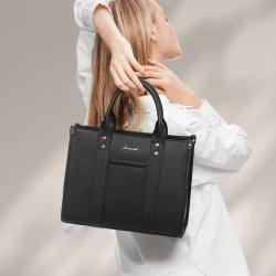 LOVEVOOK 2024 Fashion Leather Purse and Handbags Satchel Shoulder Crossbody Bag Top Handle Bags PU leather Tote Bag for Women