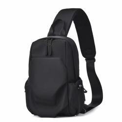 Wholesale Single Shoulder Bag Men Polyester Customs Handbag With Logo New Waterproof Sports Men's Crossbody Bag
