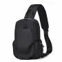 Wholesale Single Shoulder Bag Men Polyester Customs Handbag With Logo New Waterproof Sports Men's Crossbody Bag