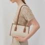 Women Canvas Tote Bag Large Capacity  Customized Leather Logo Fashion Shopping Bag Shoulder Bag