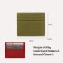 Custom Logo Ladies Card Holder Rfid High Quality Classic Luxury Wholesale Pu Gift Card Holder Slim Womens Credit Card Holders