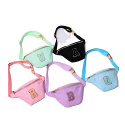 Free Shipping Custom Eco Friendly Waterproof  Nylon Luxury Designer Fanny Pack Messenger Bags Women Waist Belt Bags
