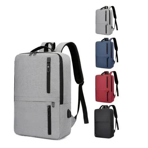 Wholesale Large Capacity Backpack Travel Men's Business Laptop Backpacks With USB Charging Port