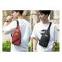 HR460 New Casual Men's Backpack Sets Oxford Outdoor Travel Waterproof Laptop Backpack Men's Shoulder Phone Storage Waist Bag