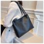 High Quality 2024 Lady Bucket Handbags New Shoulder Large Capacity Workplace Bag Crossbody Simple Shoulder Crossbody Bag PU Bag