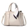 2024 Custom Ladies Fashion High Quality Shoulder Bag PU Leather Large Capacity Women's Tote Handbags With Zipper
