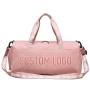 Custom Waterproof Lightweight Black Sports Tote Gym Bag Shoulder Weekender Overnight Travel Duffle Duffel Bag for Women