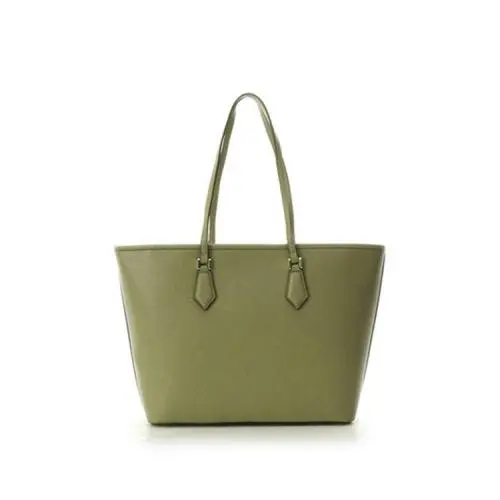 Larger Capacity 2 in 1 Customized Logo Vegan Leather Bag Lady Luxury Genuine Leather Handbag Set