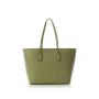 Larger Capacity 2 in 1 Customized Logo Vegan Leather Bag Lady Luxury Genuine Leather Handbag Set