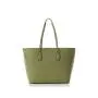 Larger Capacity 2 in 1 Customized Logo Vegan Leather Bag Lady Luxury Genuine Leather Handbag Set