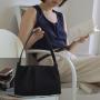 2024 Custom Small Pu Leather Ladies Cross body Pleat Wrinkle Nylon Casual Shoulder Bag Women Bucket Mini Handbag