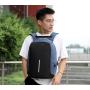 HR726 Hot Sale USB Charge Port Men's Bags Fashion Waterproof Travel Backpack Oxford Business Laptop Backpack Customized Logo