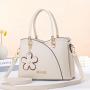 New wholesale luxury leather fashion quilted leather designer women's shoulder bags large capacity handbags 2024