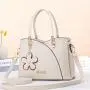 New wholesale luxury leather fashion quilted leather designer women's shoulder bags large capacity handbags 2024