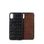 Custom Made Shockproof Embossed Crocodile Pattern Genuine Cow Leather Phone Case Cover For Iphone Pro Max Plus 12 13 14 15 Case