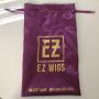 Customized Hair Packaging Silk Satin Wig Bag
