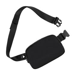 luxury smell proof nylon fanny pack cross body fashion mini waist bag for woman men athletica everywhere belt bag