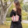 2024 Fashion Lady's Straw Bag Single Handle Cross Border Wholesale Vegetable Basket Handbag Irregular Shoulder Underarm Bag