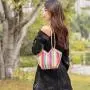 2024 Fashion Lady's Straw Bag Single Handle Cross Border Wholesale Vegetable Basket Handbag Irregular Shoulder Underarm Bag