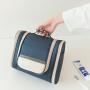 Gelory Wholesale Custom Large Capacity Women Hanging Travel Toiletry Zipper Cosmetic Makeup Bag