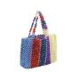 2024 Summer Holiday Transparent Bag Fairy Rainbow Crystal Beaded Purses Handbags Handmade Clear Purses Acrylic Shoulder Handbags