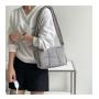 2024 New Product Korean Women's Cross-Body Bag  Shoulder Bag Plain Nylon Fashion Woven Messenger Bag for girls