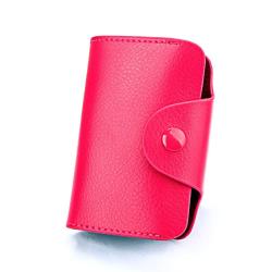 CNL002 Customized Fashion Card Holder for Men and Women Multicolor Credit Card Holder Genuine Leather Wallet