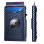Anti Theft Brush Positioning Men Card Holder Wallet Dermis Luxury Mens Bags High Capacity Card Pack Cartera De Hombre