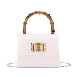 Acrylic Crocodile Pattern Jelly Bag Women Handbags 2024 Foreign Trade Women's Shoulder Crossbody Bag Flash Sale