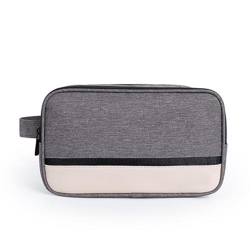Gelory Manufacturer Wholesale 2024 Travel Portable Wet And Dry Cosmetic Bag Double Zipper Toiletry Wash Storage Bag