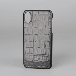 Custom Made Shockproof Embossed Crocodile Pattern Genuine Cow Leather Phone Case Cover For Iphone Pro Max Plus 12 13 14 15 Case
