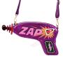 Fashion creative spoof fun Lightning letter reflective bright face pistol women's PU crossbody bag