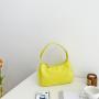2023 Summer Korean Bags New Female Pure Simple Handbag Lady Small Shoulder Bags Fashion Nylon Candy Color Armpit Bag