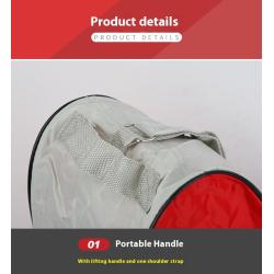 ZF271 New Triangle Roller Skating Bag Three-layer Shoulder Special Storage Bag Skating Roller Skates Handbag Shoe Bag