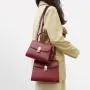 Wholesale Custom Logo Vegan Leather Cross Body Bags Ladies Purses Message Handbags For Women
