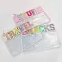 Durable And High Quality Transparent Pouch Cosmetic Zipper Pouch Waterproof Cosmetic Pouch