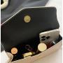 ZR800 Woman PU Bag Daily Life Girl Solid Color Small Square Single Bag Girl Magnetic Button  Leisure Underarm Versatile Bag