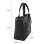 2024 Custom Top Grain Leather Luxury Handbag For Ladies Women Weave Tote Bag
