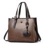 Customs Tote Bag Large Capacity Mother's Single Shoulder Bag Luxury Leather Messenger Bag Customs Handbag For Women