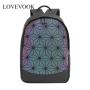 LOVEVOOK fashion ladies backpacks school bags geometric backpacks large travel ladies bags women backpacks