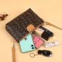 Fashion Women's Messenger Bag 2024 Printed Pu Leather Single Shoulder Crossbody Bag Business Purse Zipper Small Square Bag